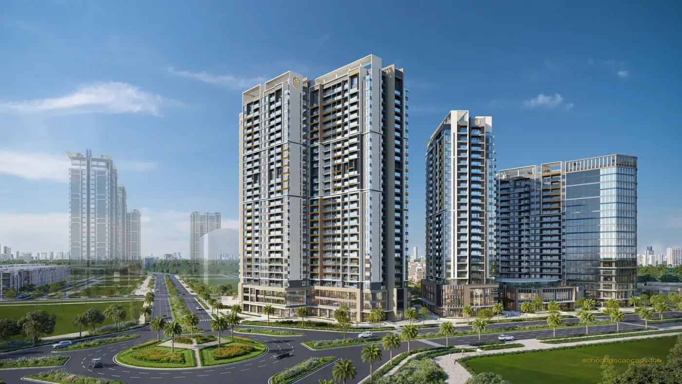 Masteri Cosmo Central – phối cảnh