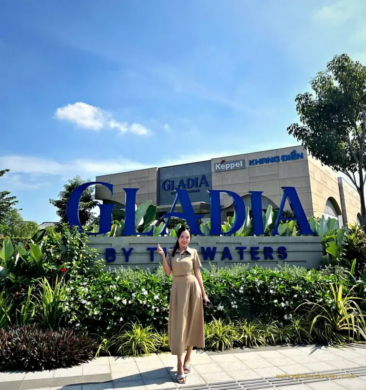 Ms Hòa tại Gladia by the Waters – ảnh thực tế
